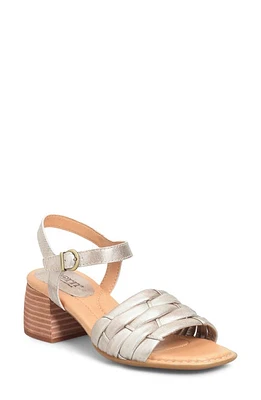 Børn Shonie Ankle Strap Sandal Light Gold Metallic at Nordstrom,