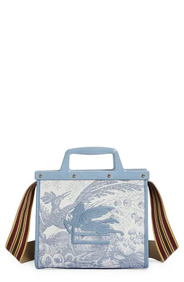 Etro Medium Love Trotter Shopping Tote in Light Blue at Nordstrom