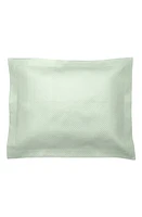 Matouk Alba 600 Thread Count Quilted Sham in Opal at Nordstrom