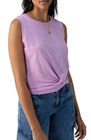 Sanctuary Twisted Cotton Blend Slub Jersey Tank at Nordstrom,