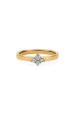 Sara Weinstock Dujour 4-Diamond Cluster Band Ring in Yellow Gold at Nordstrom, Size 6.5