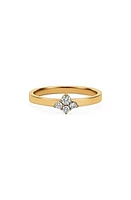 Sara Weinstock Dujour 4-Diamond Cluster Band Ring in Yellow Gold at Nordstrom, Size 6.5