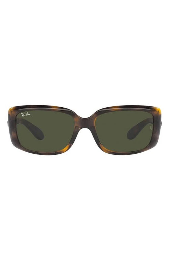 Ray-Ban 58MM RECTANGLE SUNGLASSES in Havana at Nordstrom