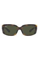 Ray-Ban 58MM RECTANGLE SUNGLASSES in Havana at Nordstrom