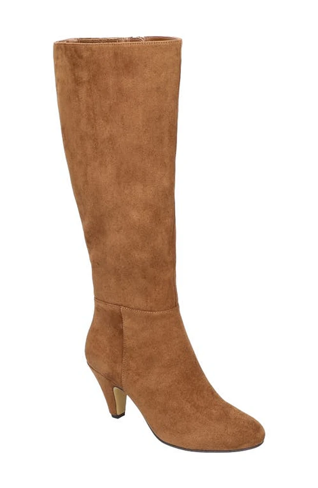 Bella Vita Corinne Knee High Boot Cognac Suede at Nordstrom,