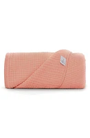 Oilo Organic Cotton Muslin Throw Blanket in Rose at Nordstrom