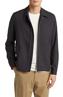 Les Deux Como Herringbone Coach's Jacket in Dark Navy at Nordstrom, Size Xx-Large