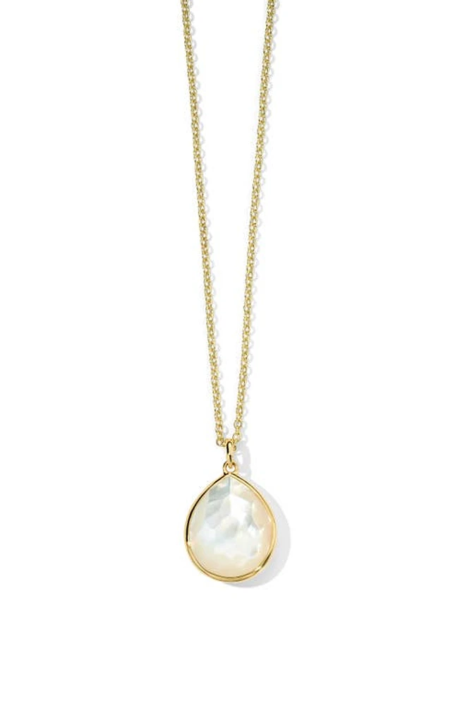 Ippolita Rock Candy Teardrop Pendant Necklace in Gold at Nordstrom