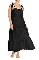 Robin Piccone Fiona Tie Shoulder Cover-Up Dress at Nordstrom,