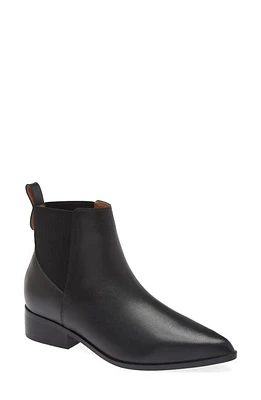 FRANKIE4 Nina Pointed Toe Chelsea Boot Black at Nordstrom,