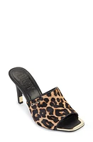 DKNY Bronx Genuine Calf Hair Sandal Leopard at Nordstrom,