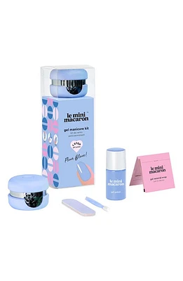 Le Mini Macaron Gel Manicure Kit in Fleur Bleue at Nordstrom