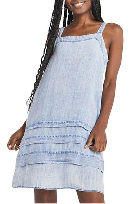 Splendid Celine Denim Dress Bleached Indigo at Nordstrom,