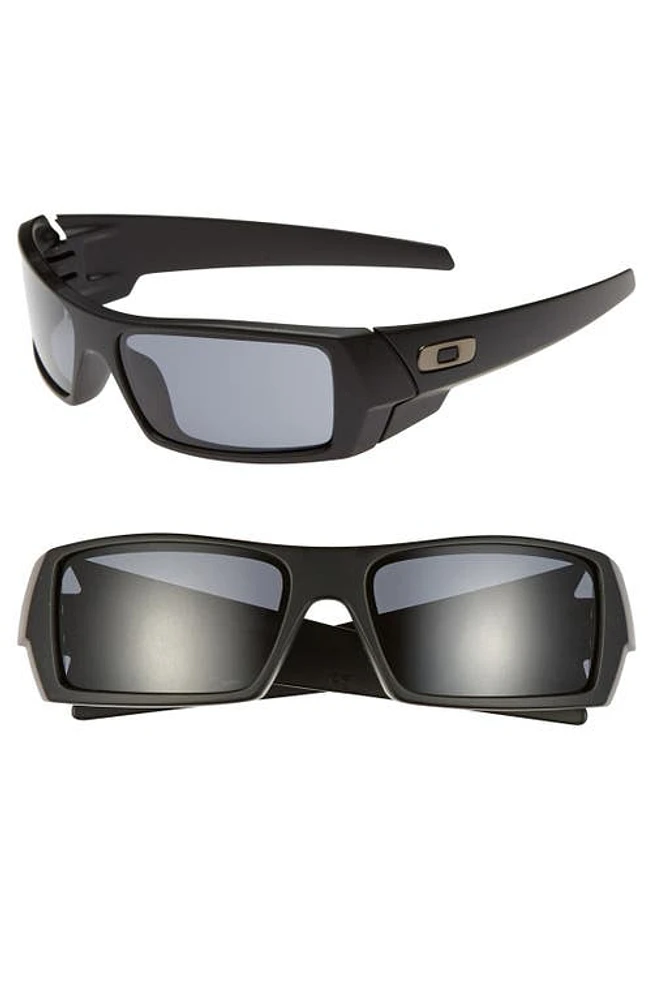 Oakley 'Gascan' 60mm Sunglasses in Matte Black/Grey at Nordstrom