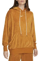 Nike Sportswear Oversize Terry Hoodie in Desert Ochre/Citron Tint at Nordstrom, Size Small