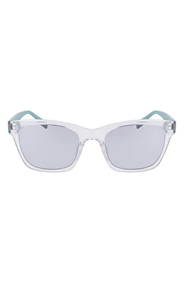 Converse 53mm Rectangular Sunglasses in Crystal Clear at Nordstrom