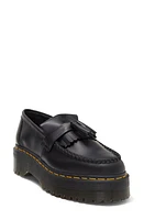 Dr. Martens Adrian Quad Tassel Loafer Black Polished Smooth at Nordstrom,