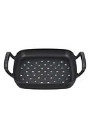 Le Creuset Alpine Cast Iron Square Grill Basket in Matte Black at Nordstrom