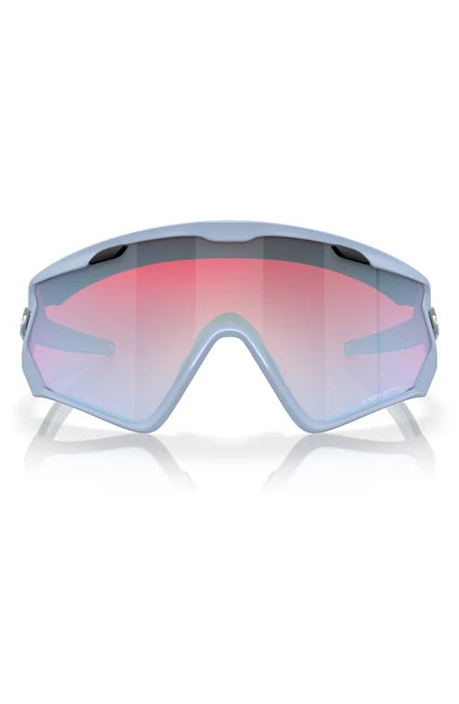 Oakley Wind Jacket 2.0 Shield Sunglasses in Sapphire at Nordstrom