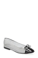 Jeffrey Campbell Releve Metallic Flat Mesh Black at Nordstrom,