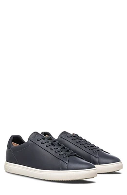 CLAE Bradley Water Repellent Sneaker Deep Navy Leather at Nordstrom,