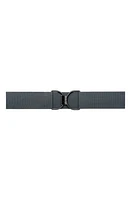 RUESPARI Charcoal & Matte Black Clasp Stretch Belt at Nordstrom,