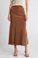 Rails Nora Midi Sweater Skirt in Cacao at Nordstrom, Size Large