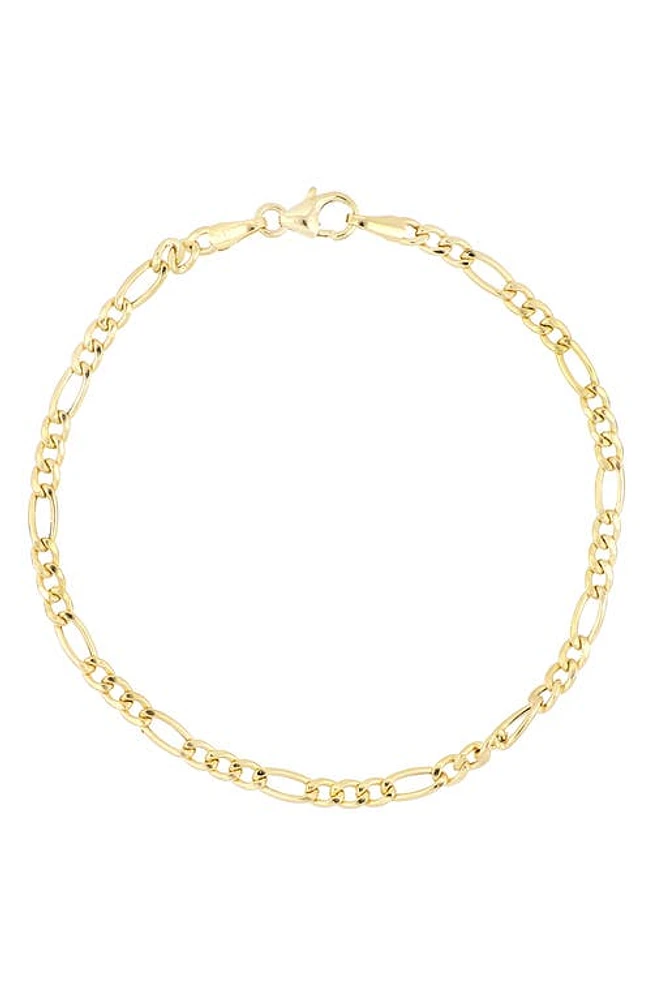 Bony Levy Figaro 14K Gold Chain Bracelet in Yellow Gold at Nordstrom