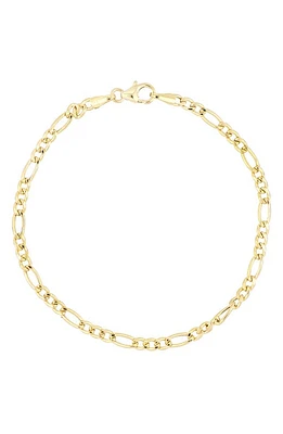 Bony Levy Figaro 14K Gold Chain Bracelet in Yellow Gold at Nordstrom