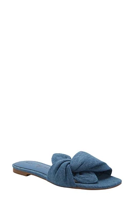 Katy Perry The Halie Bow Sandal Blue Denim at Nordstrom,