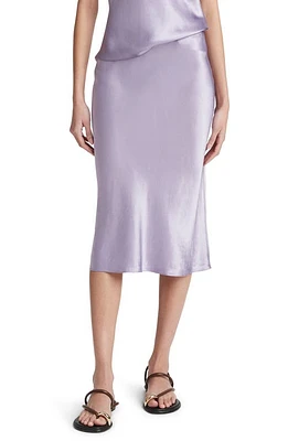 Vince Satin Slip Skirt Wisteria at Nordstrom,