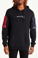 KAPPA Giovani Motti French Terry Hoodie Jet Black at Nordstrom,