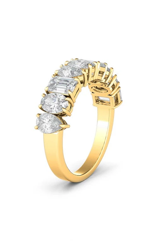 HauteCarat Multicut Lab Created Diamond Eternity Ring in 2.22 Gold at Nordstrom