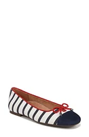 Vionic Klara Cap Toe Flat Navy/White at Nordstrom,