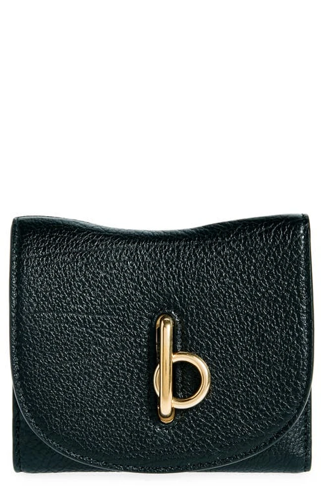 burberry Rocking Horse Compact Wallet in Black at Nordstrom