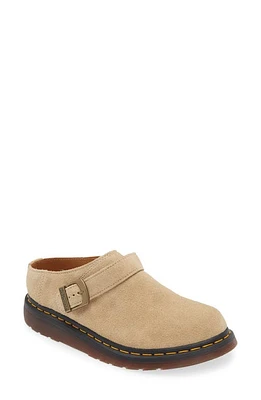 Dr. Martens Isham Slingback Clog Parchment Desert Oasis Suede at Nordstrom,