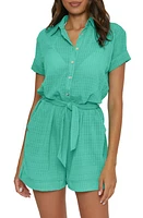 Becca Cabana Semisheer Cover-Up Romper at Nordstrom,