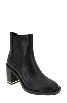 bcbg Boxxa Block Heel Chelsea Boot Black at Nordstrom,