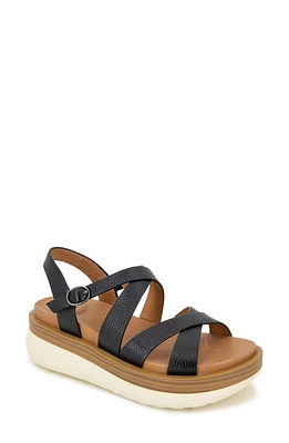 GENTLE SOULS BY KENNETH COLE Rebha Strappy Wedge Sandal Black at Nordstrom,