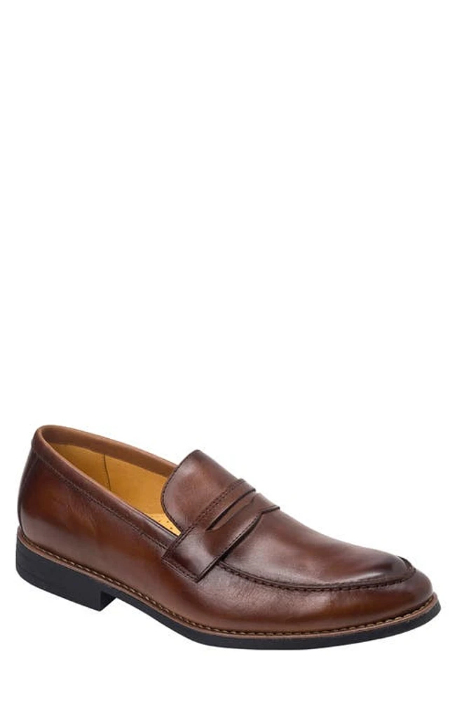 Sandro Moscoloni Mundo Penny Loafer Brown Leather at Nordstrom,