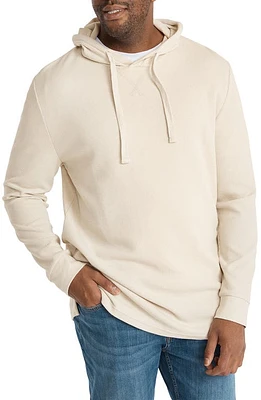 Johnny Bigg Waffle Pullover Hoodie Stone at Nordstrom,