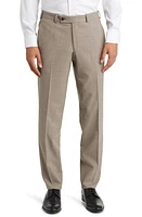 Ted Baker London Jerome Soft Constructed Stretch Wool Dress Pants in Beige at Nordstrom, Size 30