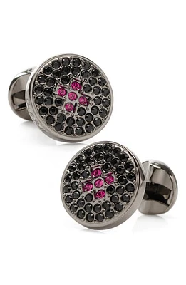 Cufflinks, Inc. Crystal Button Cuff Links in Black at Nordstrom