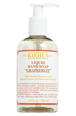 Kiehl's Since 1851 Grapefruit Liquid Hand Soap in Bottle at Nordstrom, Size 6.8 Oz