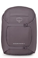 Osprey Sojourn Porter 46-Liter Recycled Nylon Travel Backpack in Graphite Purple at Nordstrom