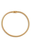 IVI Los Angeles Slim Gaia Necklace in Yellow Gold at Nordstrom, Size 16