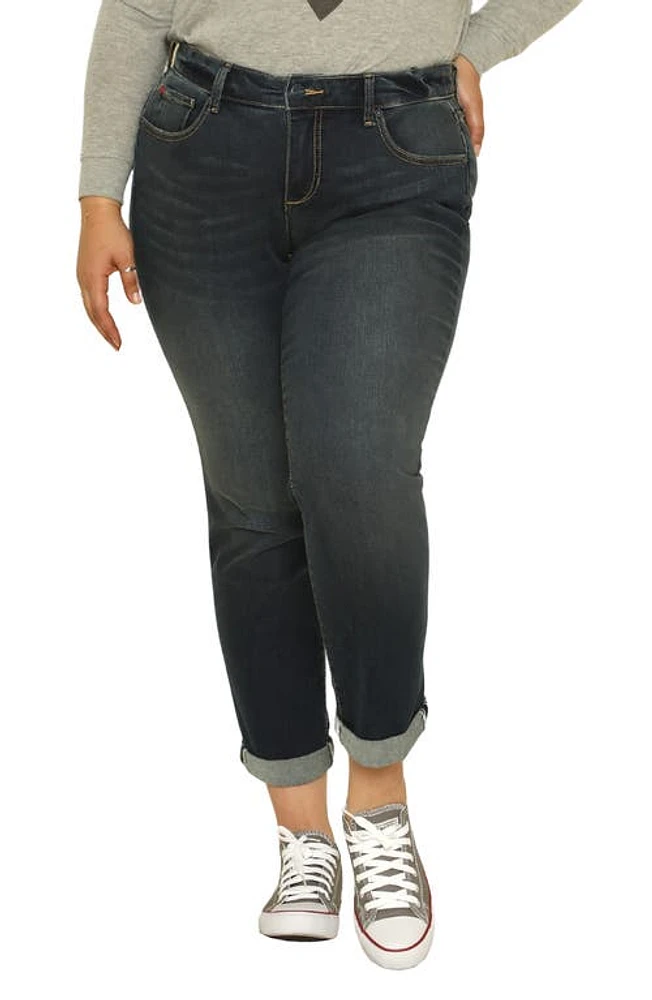 SLINK Jeans Roll Crop Boyfriend Vida at Nordstrom,