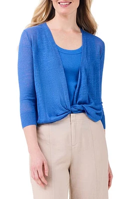 NIC+ZOE 4-Way Linen Blend Convertible Cardigan at Nordstrom,