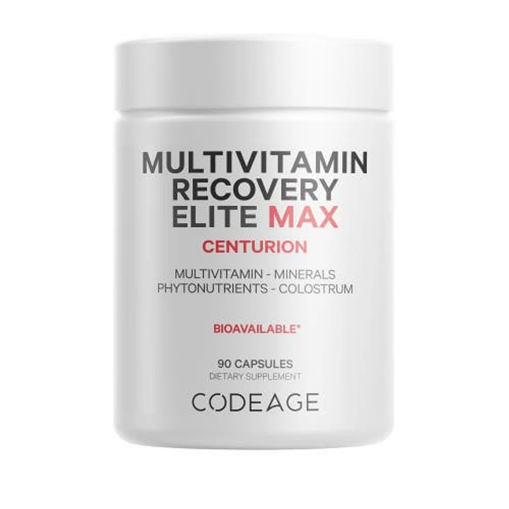 Codeage Multivitamin Recovery Elite Max, Essential Vitamins & Minerals, Sports Recovery, 90 ct in White at Nordstrom