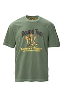 Round Two Farmer's Market Graphic T-Shirt Moss at Nordstrom,